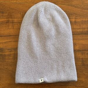 Madewell Lilac Ribbed Beanie. One Size.